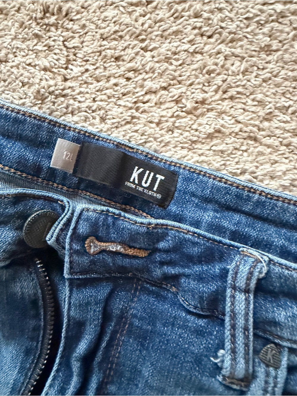 Kut From The Kloth Blue Denim Jeans